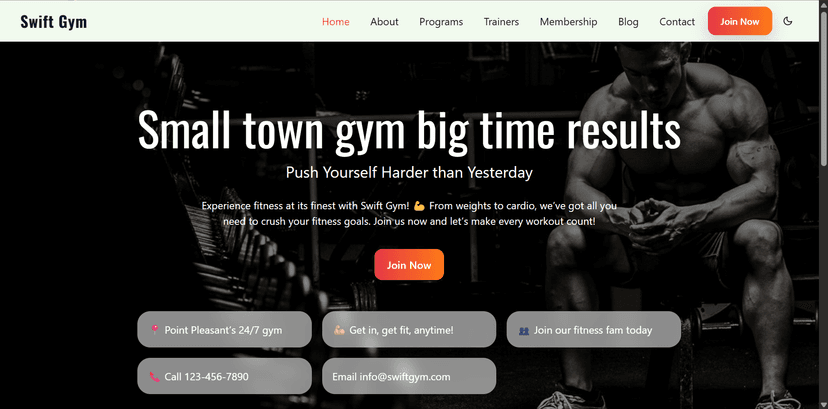 Swift Gym